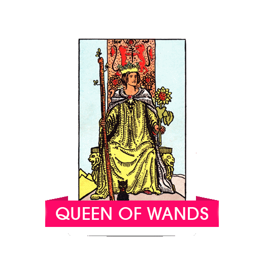 Queen of Wands Logo